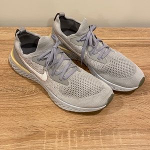 Mens Grey Nike Epic React